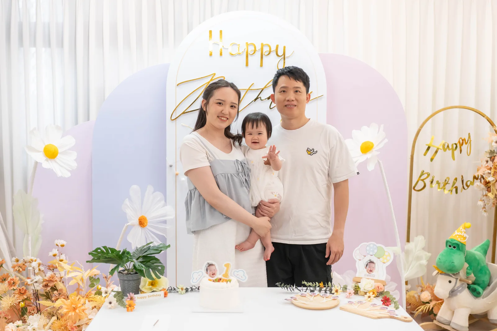 生日派對蛋糕與佈置實拍